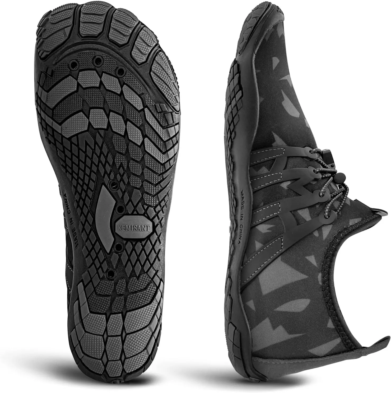 BULLIANT Water Shoes Men, Unisex Barefoot Aqua Shoes for Men Women Hiking Swimming Shoe