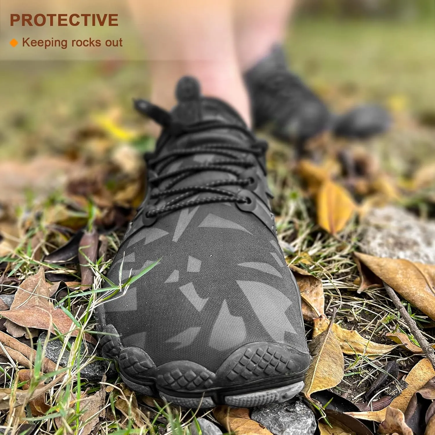 BULLIANT Water Shoes Men, Unisex Barefoot Aqua Shoes for Men Women Hiking Swimming Shoe