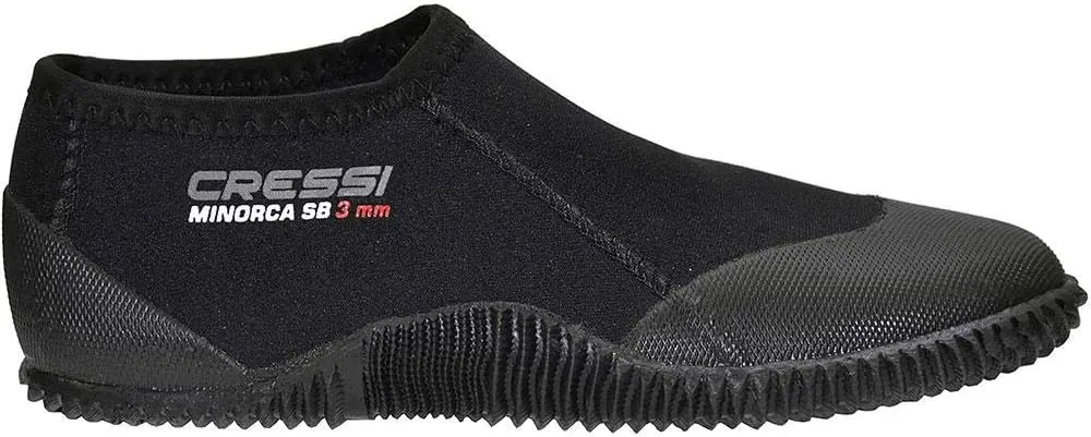 Cressi Neoprene Adult Anti-Slip Sole Boots for Water Sports: Scuba Diving, Snorkeling, Rafting, Windsurfing, Italy-made