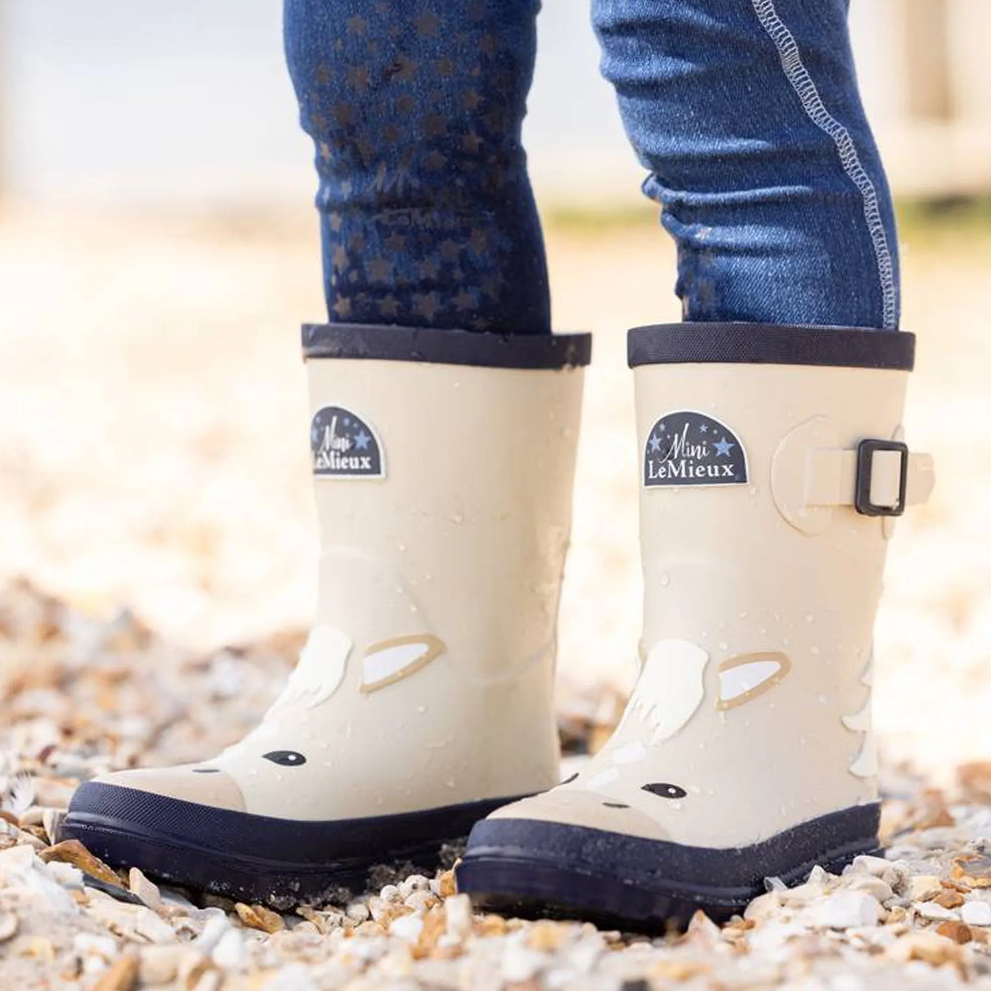Lemieux Puddle Pals Kids Wellys - Palomino