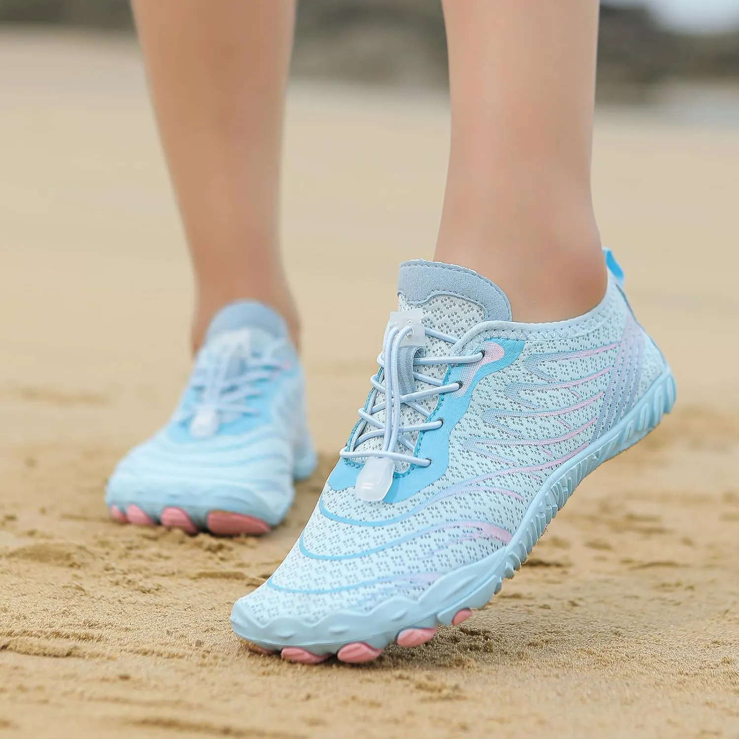 Lightweight Water Shoes for Women Comfort Breathable Healthy & Non-Slip Barefoot Shoes Unisex Wide Toe Box Shoes Quick Dry Outdoor Hiking Shoes for Swimming Running Surfing Kayaking Riding