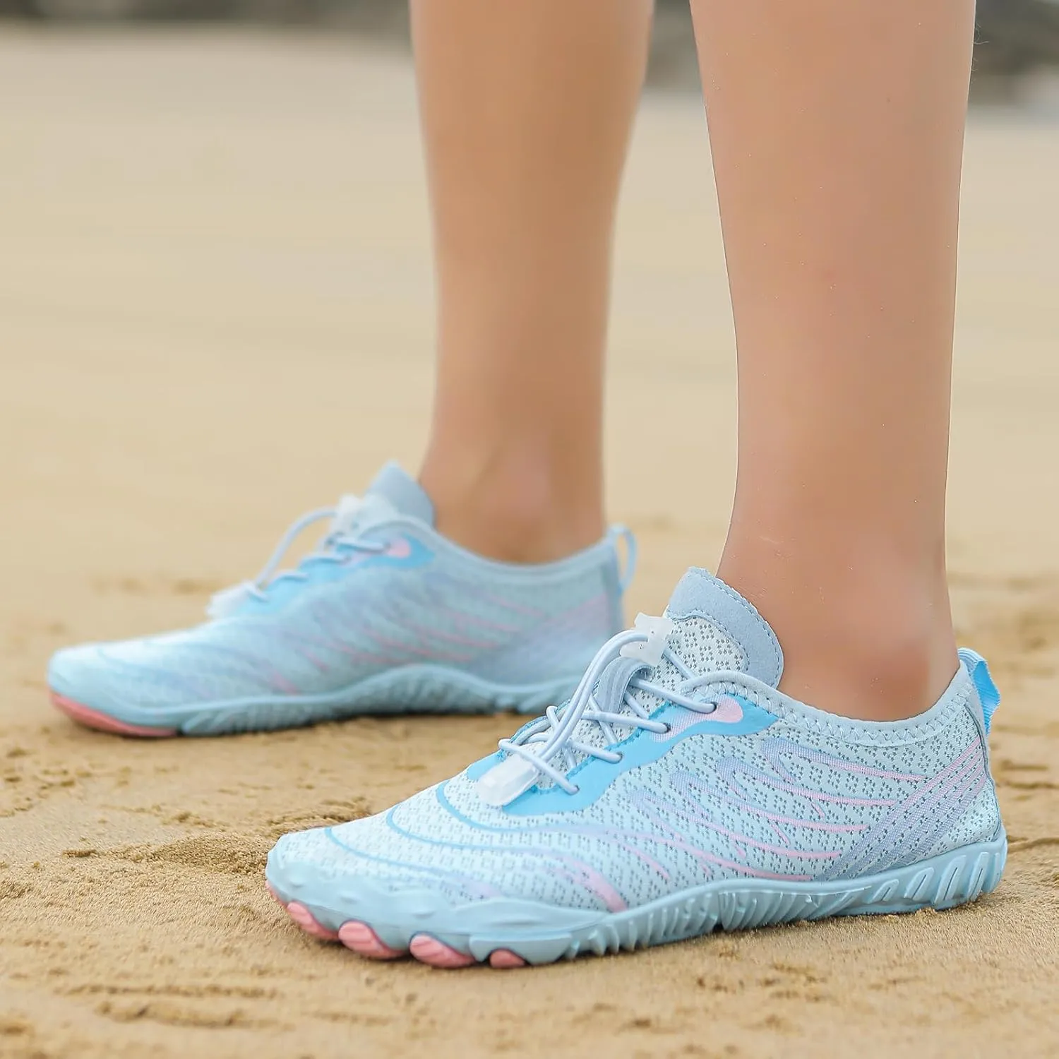 Lightweight Water Shoes for Women Comfort Breathable Healthy & Non-Slip Barefoot Shoes Unisex Wide Toe Box Shoes Quick Dry Outdoor Hiking Shoes for Swimming Running Surfing Kayaking Riding
