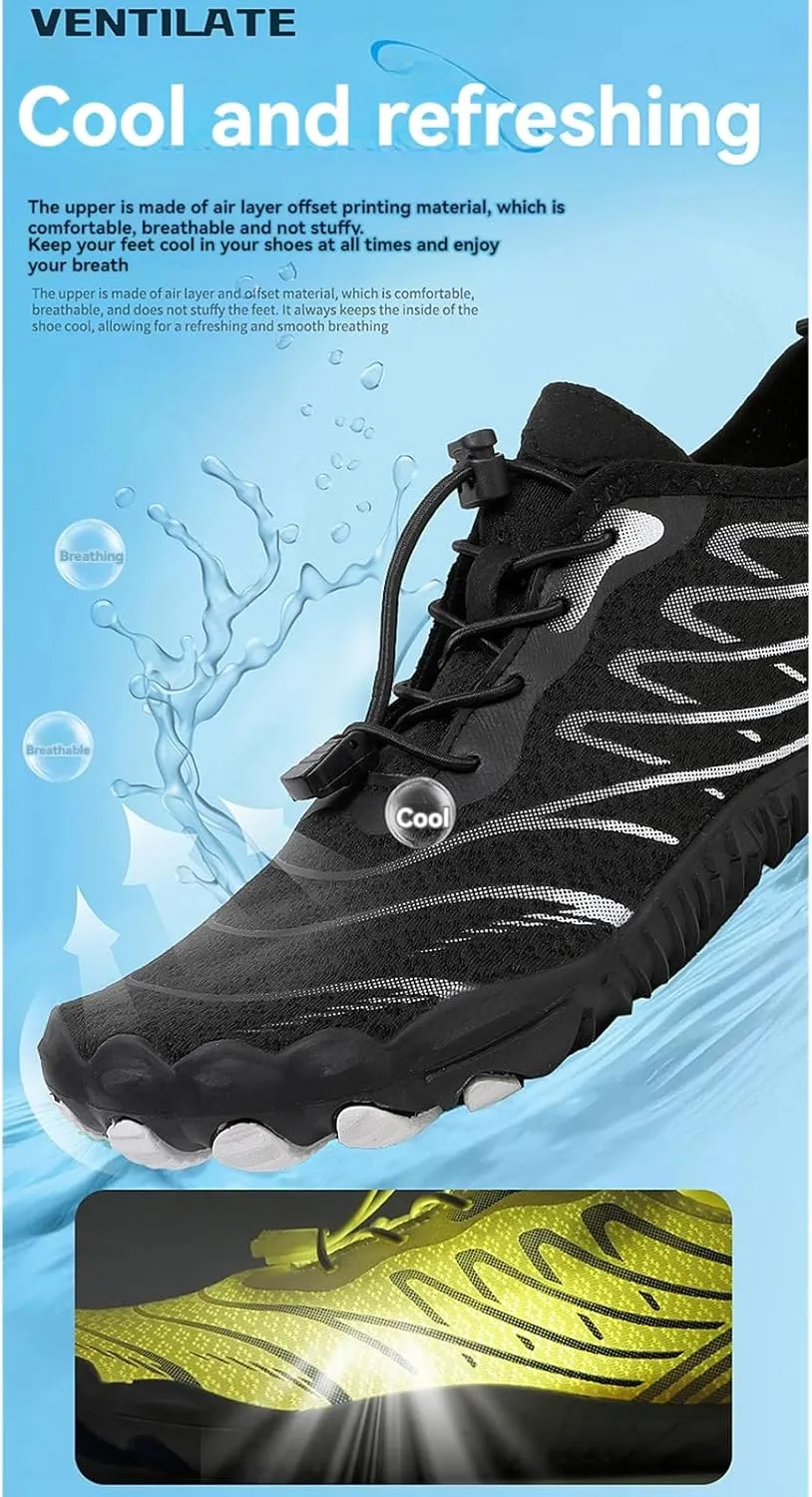Lightweight Water Shoes for Women Comfort Breathable Healthy & Non-Slip Barefoot Shoes Unisex Wide Toe Box Shoes Quick Dry Outdoor Hiking Shoes for Swimming Running Surfing Kayaking Riding