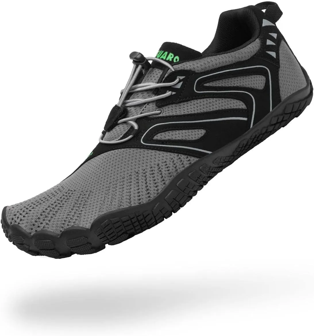 Mens Barefoot Trail Running Shoes Zero Drop Gym Walking Beach Hiking Waterfalls Aqua Sports Pool Surf Quick Dry Water Shoe Green