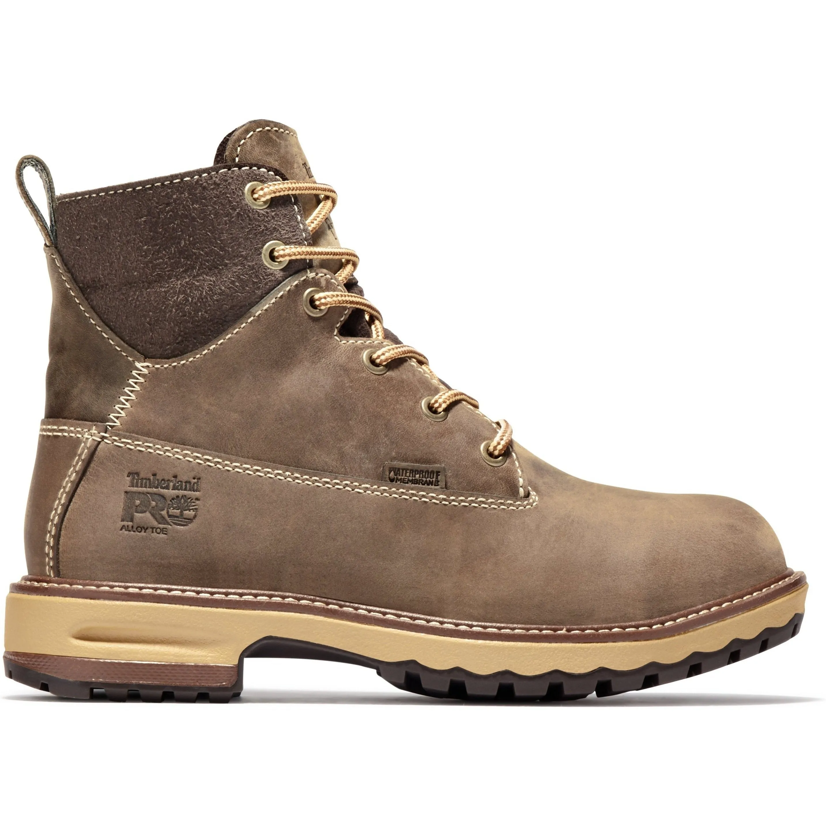 Timberland PRO Women's Hightower 6" Alloy Toe WP Work Boot TB1A1KIT214